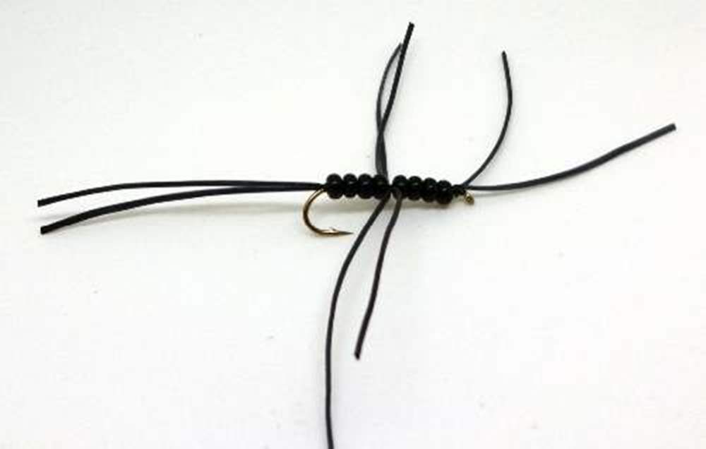 The Essential Fly Black Flexi Bug Fishing Fly
